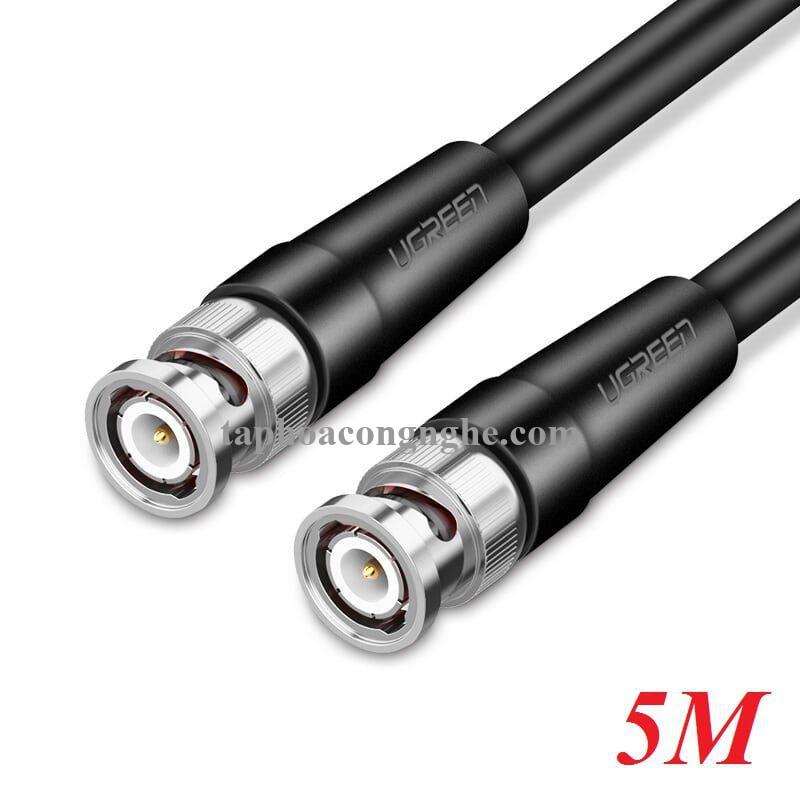 Ugreen 50927 5M màu Đen Cáp 2 đầu SDI cho máy quay + Camera cao cấp SP103 30050927